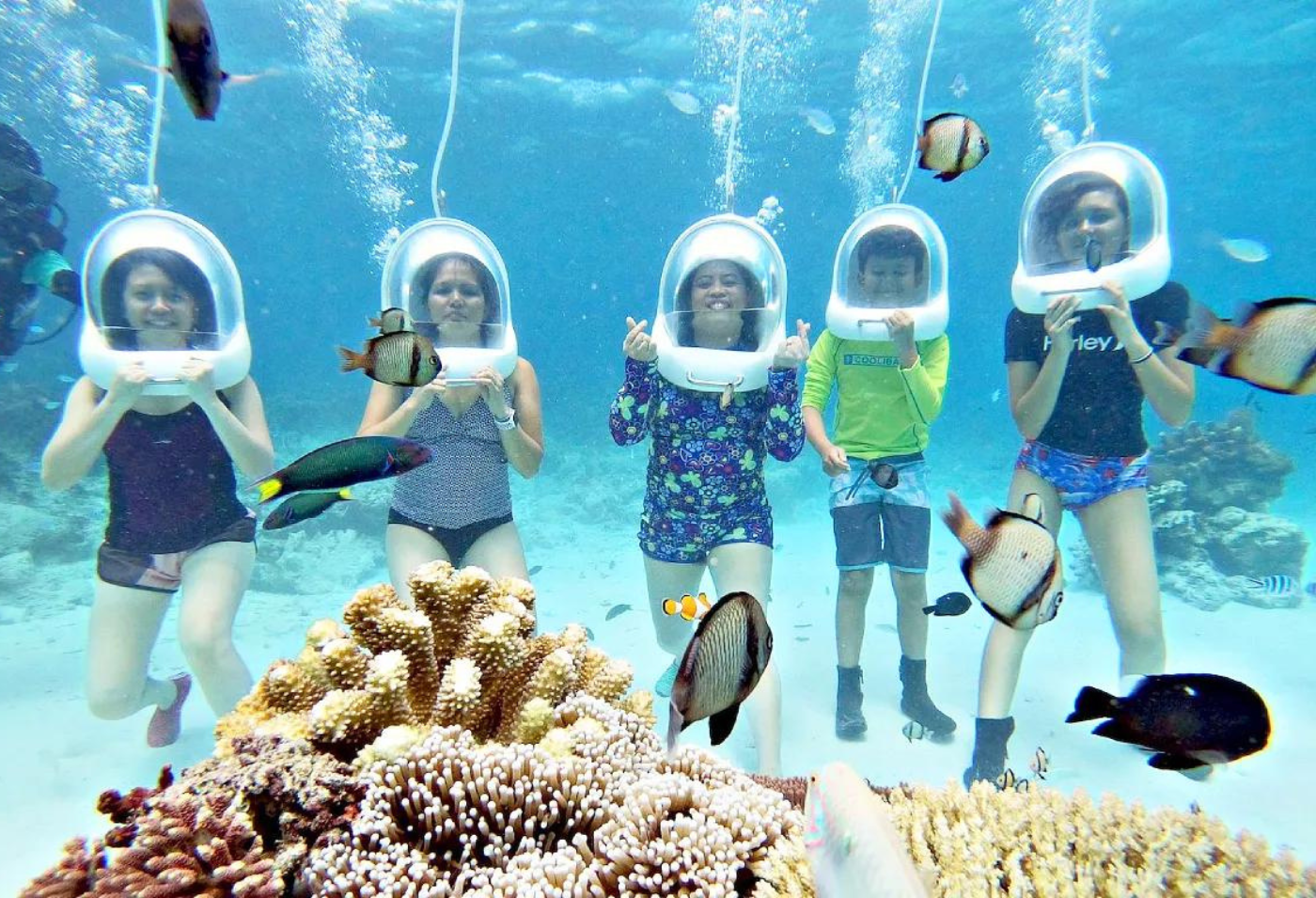 Helmet Dive in Boracay — photo 3