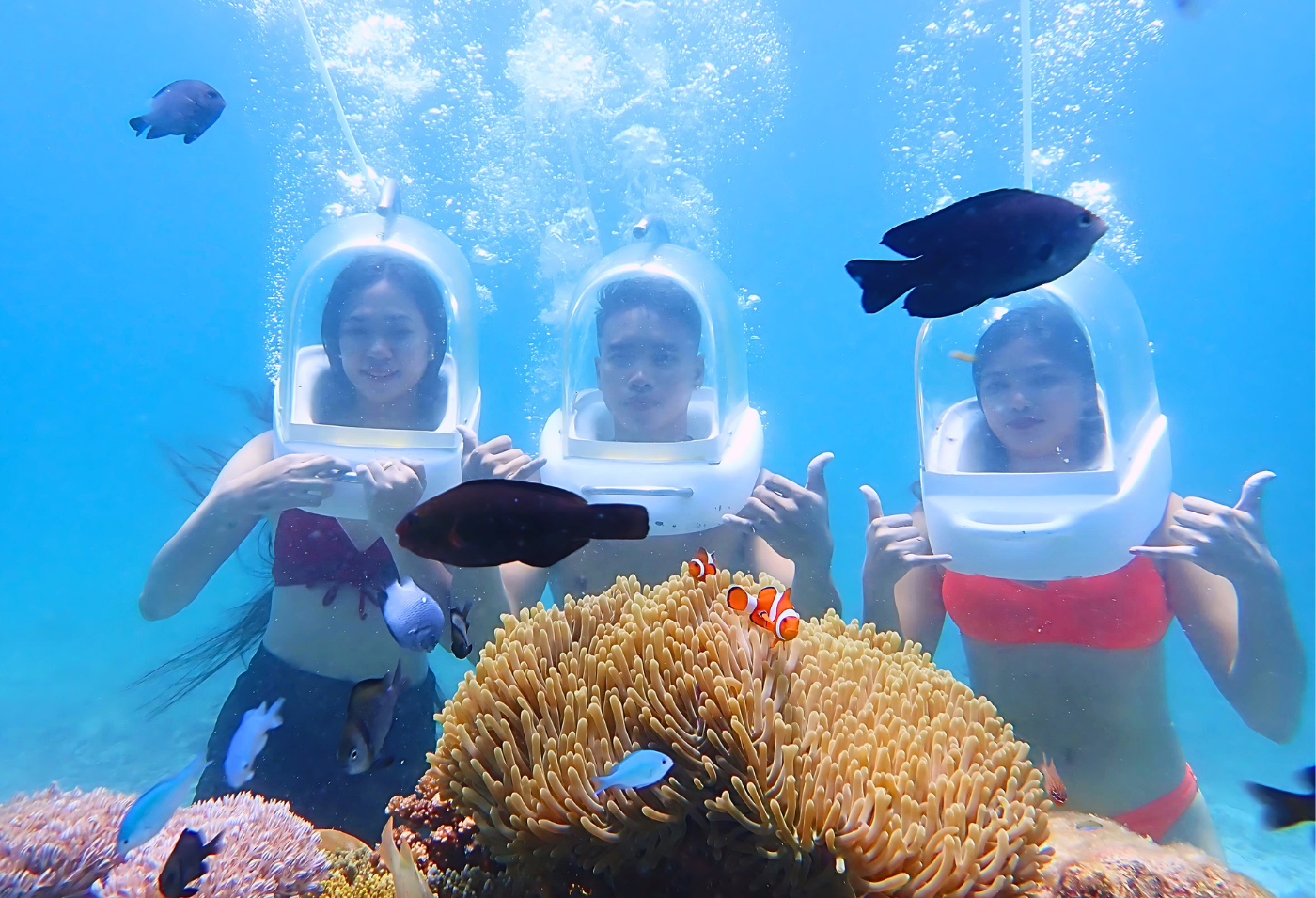 Helmet Dive in Boracay — photo 2